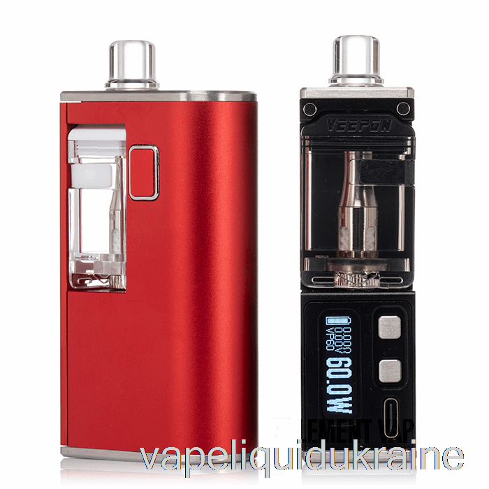 Vape Liquid Ukraine VEEPON TITA X AIO 60W 21700 BORO Kit Alloy Purple